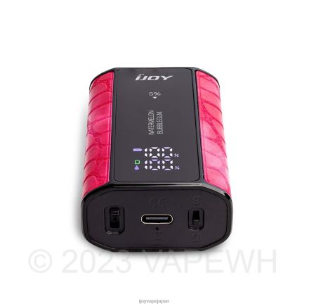 iJOY Captain 10000 ベイプ TTJ8P36 IJOY Vape Disposable クランベリーバブルガム