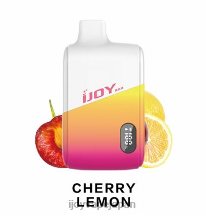 iJOY Bar IC8000 使い捨て TTJ8P182 IJOY Vape Tokyo チェリーレモン