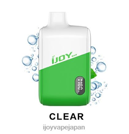 iJOY Bar IC8000 使い捨て TTJ8P183 IJOY Vape Price クリア