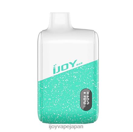 iJOY Bar Smart Vape 8000パフ TTJ8P15 IJOY Vape Review ミントキャンディー