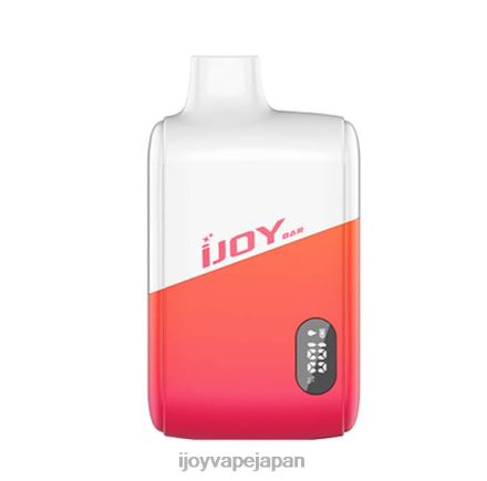 iJOY Bar Smart Vape 8000パフ TTJ8P18 IJOY Bar Flavors ピーチレモン