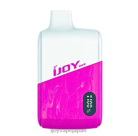 iJOY Bar Smart Vape 8000パフ TTJ8P20 IJOY E Cigarette ポメロパールグレープ
