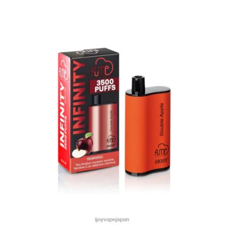 iJOY Fume Infinity 使い捨て 3500 パフ | 12ml TTJ8P101 IJOY Vape Japan ダブルアップル