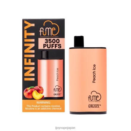 iJOY Fume Infinity 使い捨て 3500 パフ | 12ml TTJ8P104 IJOY Vape Flavors ピーチアイス