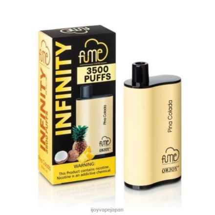 iJOY Fume Infinity 使い捨て 3500 パフ | 12ml TTJ8P105 IJOY Vape Review ピニャコラーダ